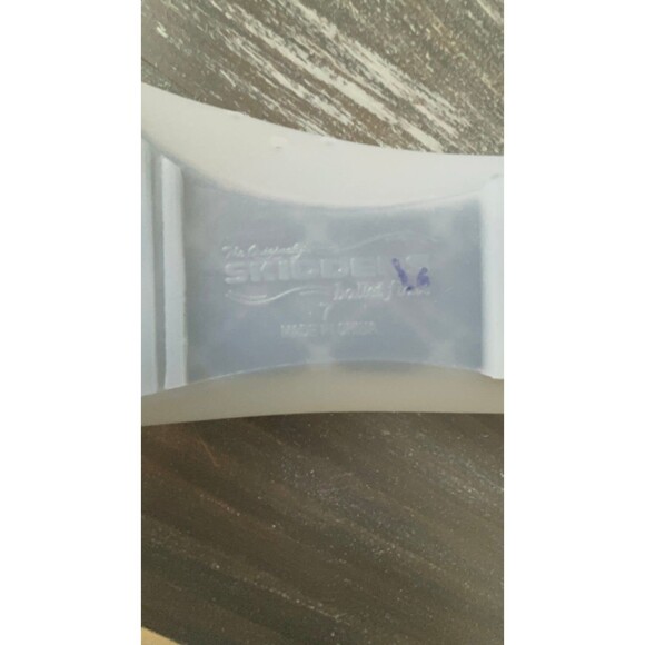 The Original Skidders Women's Ballet Flats WHITE Size: 7 - Picture 6 of 6